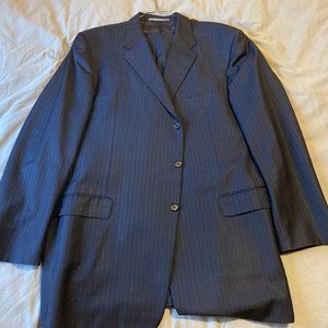 Hickey Freeman - Stripe Super 150s - Black - 3 Button